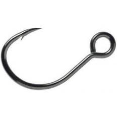 VMC 7237 Single Eyed Hook 2/0 Black Nickel