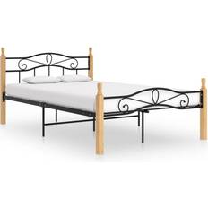 vidaXL Bed Frame Metal Solid 90cm 120x200cm