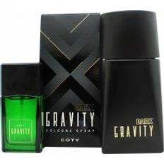 Coty Gravity Gift Set 100ml Dark Gravity Cologne 30ml Defy Gravity Cologne