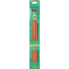 Pony Bamboo 20cm Double-Point Knitting Needles Set of Five 3.50mm (P67007)