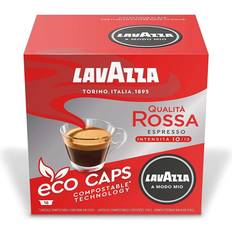 Lavazza K-cups & Coffee Pods Lavazza Qualita Rossa Eco Coffee Capsules 120g 16pcs