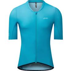 Dhb Aeron Lab Short Sleeve UV Jersey Men - Blue