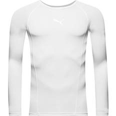 Puma Kid's LIGA Long Sleeve Baselayer - Puma White (655921-04)