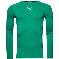 Puma Kid's LIGA Long Sleeve Baselayer - Pepper Green (655921-05)