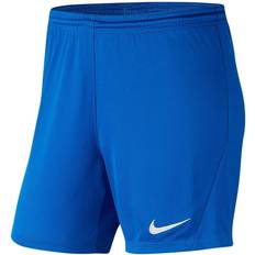 Slim - Women Shorts Nike Park III Knit Shorts Women - Royal Blue/White