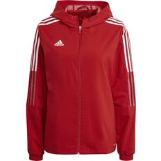 Football - Women Jackets Adidas Tiro 21 Windbreaker Women - Team Power Red