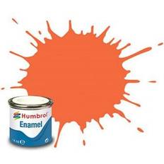 Humbrol 14ml No. 1 Tinlet Enamel Paint 82 (Orange Lining Matt)