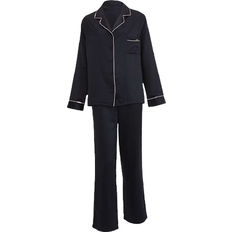 XXS Sleepwear Bluebella Claudia Shirt and Trouser - Black