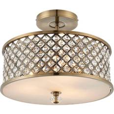 Endon Lighting Hudson Ceiling Flush Light 40.5cm