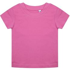 Larkwood Baby's Organic T-shirt - Bright Pink