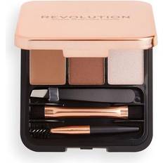 Revolution Beauty Brow Sculpt Kit Brown