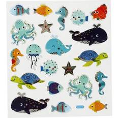 Creativ Company Stickers, sea animals, 15x16,5 cm, 1 sheet