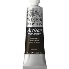 Black Oil Paint Winsor & Newton Winsor and Newton 37ml Artisan Mixable Oil Paint Ivory Black