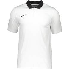 Football - Men Polo Shirts Nike Dri-FIT Park 20 Polo Shirt Men - White/Black/Black