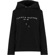 Tommy Hilfiger Women Tops Tommy Hilfiger Essential Logo Hoody - Black