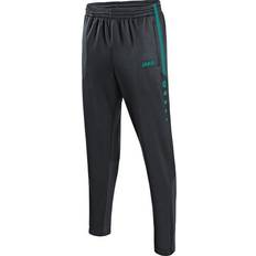 JAKO Active Training Trousers - Anthracite/Turquoise