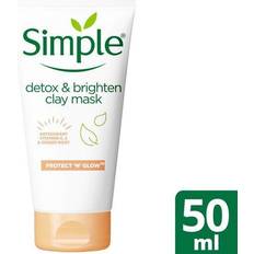 Simple Detox & Brighten Clay Mask 50ml