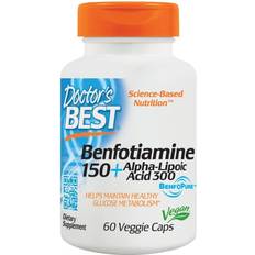 Doctor's Best Benfotiamine 150+ Alpha-Lipoic Acid 300 60 pcs