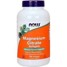 Now Foods Vitamins & Minerals Now Foods Magnesium Citrate 180 Softgels