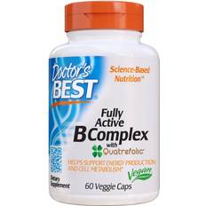 Doctor's Best Fully Active B-Complex with Quatrefolic 60 vcaps 60 pcs