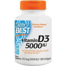 Doctor's Best Vitamin D3 5000iu 180 pcs