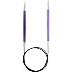 Knitpro KP47215 Zing: Knitting Pins: Circular: Fixed: 150cm x 7.00mm, Aluminium, Multi-Colour