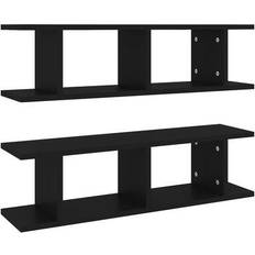 vidaXL - Wall Shelf 78cm 2pcs