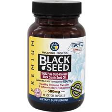 Amazing Herbs Black Seed Oil 500mg 90 pcs