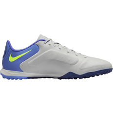 Grey - Women Football Shoes Nike Tiempo Legend 9 Academy TF - Grey Fog/Sapphire/Volt