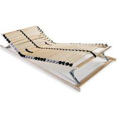 vidaXL 28 Slatted Bed Base Adjustable Head & Foot 90X200cm