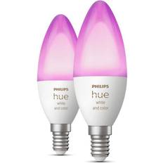 Philips Hue LED Lamps Philips Hue WCA B39 EU LED Lamps 4W E14