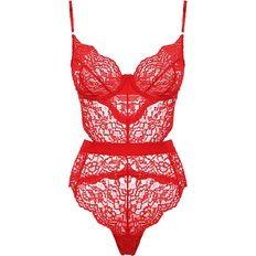 Ann Summers Hold Me Tight Bodysuit - Red