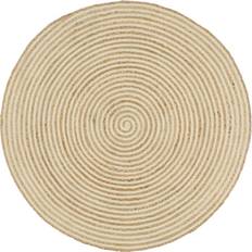 vidaXL Spiral White, Natural 150cm