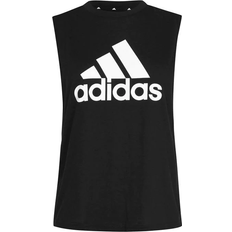 Adidas Essentials Big Logo Tank Top - Black/White