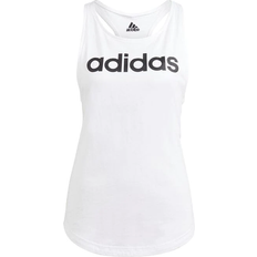 adidas Essentials Big Logo Tank Top - White/Black