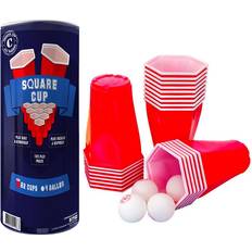 Drinking Games Original Cup Hexagon Beer Pong Kit