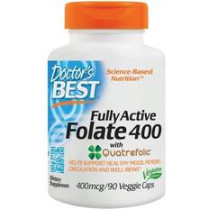 Doctor's Best Fully Active Folate 400 with Quatrefolic 400mcg 90 pcs