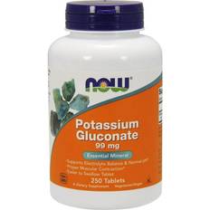 Now Foods Potassium Gluconate 99 mg 250 Tablets