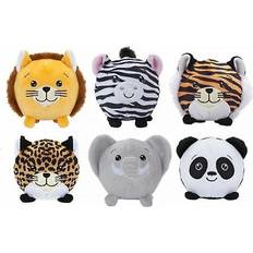 PMS 3.5" Squishimi Plush with 6 Assorted Zoo Animal Series 5