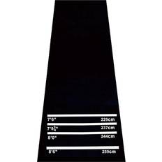 Homcom Professional Rubber Darts Mat, Black