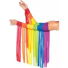 Leg Avenue Festival Pride Rainbow Fringe Arm Warmer