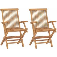 vidaXL 315443 2-pack Garden Dining Chair