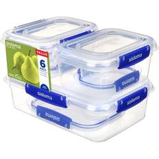 Dishwasher Safe Food Containers Sistema Essentials Klip It Plus Food Container 6pcs