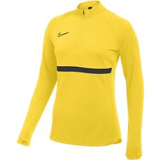 Nike Dri-FIT Academy Football Drill Top Women - Tour Yellow/Black/Anthracite/Black