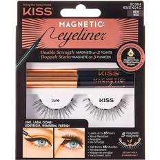 Dermatologically Tested Gift Boxes & Sets Kiss Magnetic Eyeliner & Lash Kit Lure