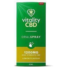 Vitality CBD 30ml Oral Spray 1200MG High Strength CBD Lemon Flavour