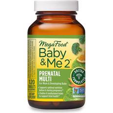 Livers Vitamins & Minerals MegaFood Baby & Me 2 Prenatal Multi 120 pcs