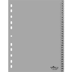 Durable Indexes with Printed and Coloured Tabs 1-31