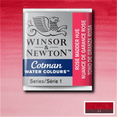 Winsor & Newton Cotman Half Pan Watercolour Paint Rose Madder Hue