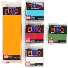 Black Polymer Clay Staedtler FIMO Professional 8041-9 oven-hardenening modelling clay 454g, Black